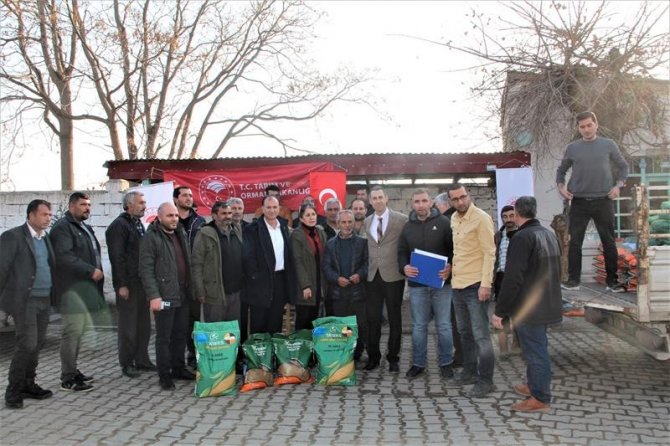 Iğdır’da Mera Islahından Dolayı Çiftçilere Yem Tohumu Desteği