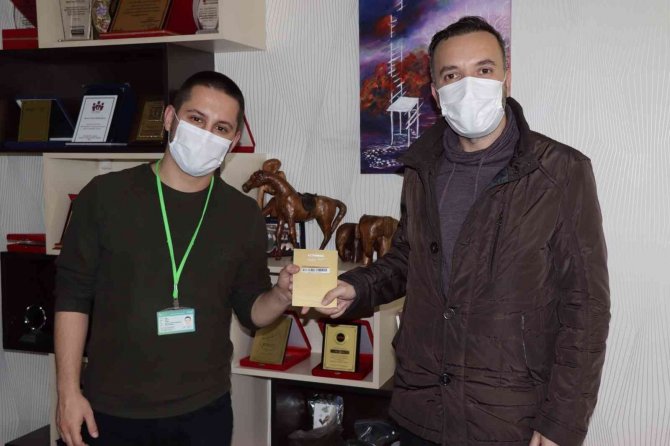 Çevreye Duyarlı Personeller Ödüllendirildi