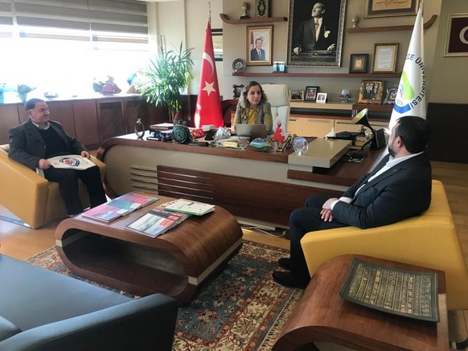 Memur-sen’den Rektör’e Ziyaret