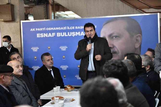 Dündar, Gençosman Esnafının Sıkıntılarını Dinledi