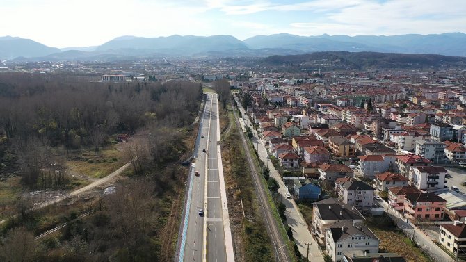5 Milyon Liralık Duble Yol, Törenle Açıldı