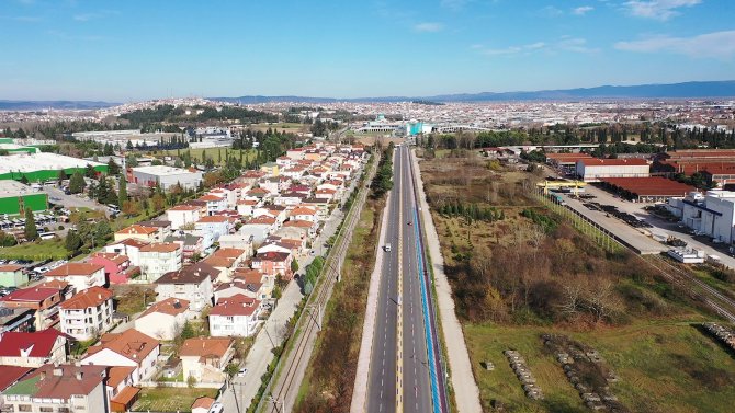 5 Milyon Liralık Duble Yol, Törenle Açıldı