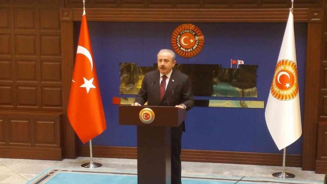 Tbmm Başkanı Şentop: "Genel Kurul’da Meydana Gelen Olaylar Üzüntü Verici"