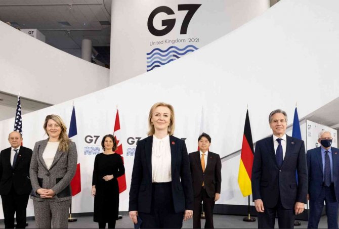 G7 Dışişleri Bakanları’ndan Rusya’ya Yaptırım Tehdidi