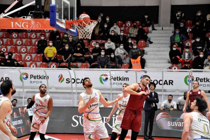 Ing Basketbol Süper Ligi: Aliağa Petkimspor: 80 - Gaziantep Basket: 84