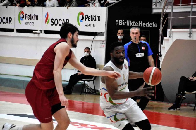 Ing Basketbol Süper Ligi: Aliağa Petkimspor: 80 - Gaziantep Basket: 84