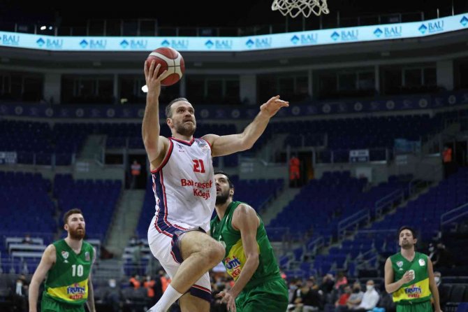 Ing Basketbol Süper Ligi: Bahçeşehir Koleji: 101 - Frutti Extra Bursaspor: 80