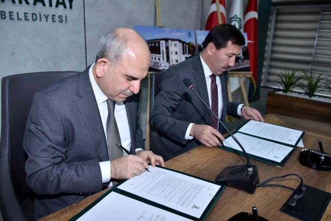 Karatay’da Nakipoğlu Sağlık Tesisi’nin Protokolü İmzalandı