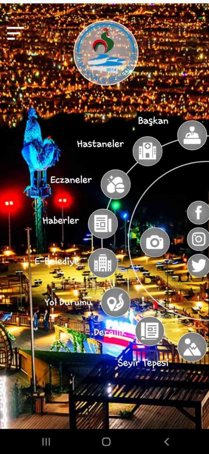 Pamukkale Belediyesi Cep Uygulamasını Yeniledi