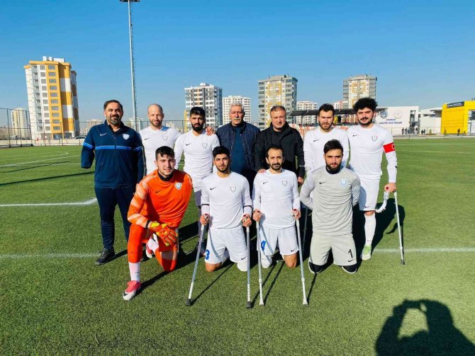 Şahinbey Ampute Farklı Galibiyetlere Devam Ediyor