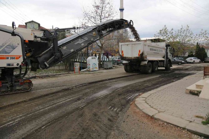Serdivan’da 11 Sokak Asfalta Hazır