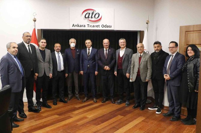 Sgk Başkanı Ceylan’dan Ato Başkanı Baran’a Ziyaret