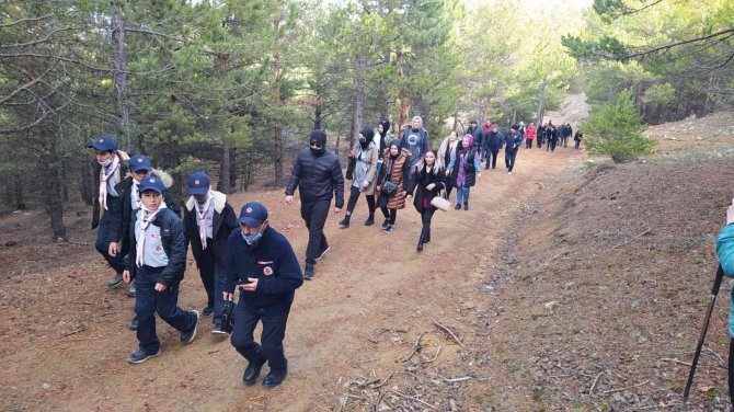 Doğa Turizmini Canlandırmak İçin Yürüdüler