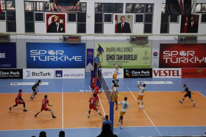 Efeler Ligi: Cizre Belediyespor: 1 - Sorgun Belediyesi: 3