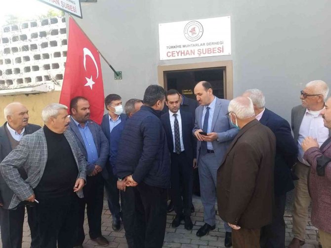 Ceyhanlı Muhtarların Sorunları Dinlendi