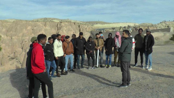 Yabancı Öğrenciler Kapadokya’ya Hayran Kaldı