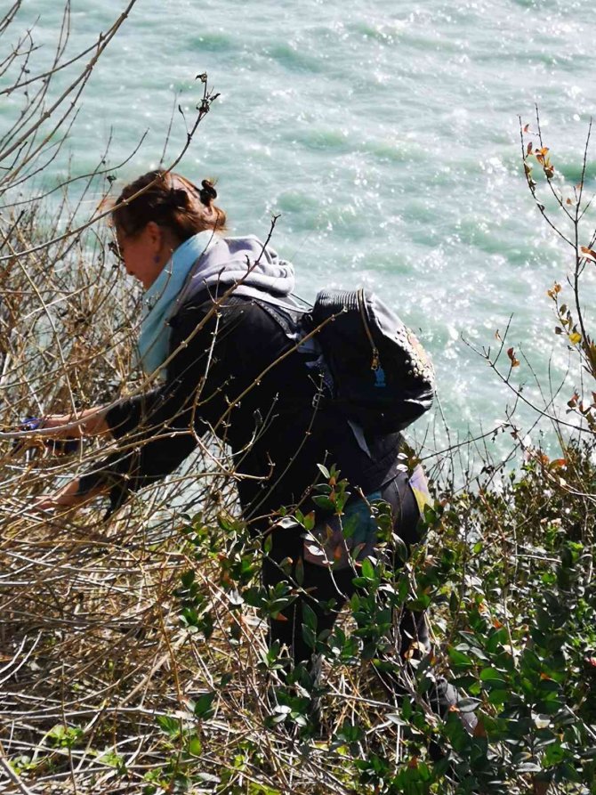 Antalya’da Ukraynalı Kadının Çevre Sevgisi Karşılık Buldu