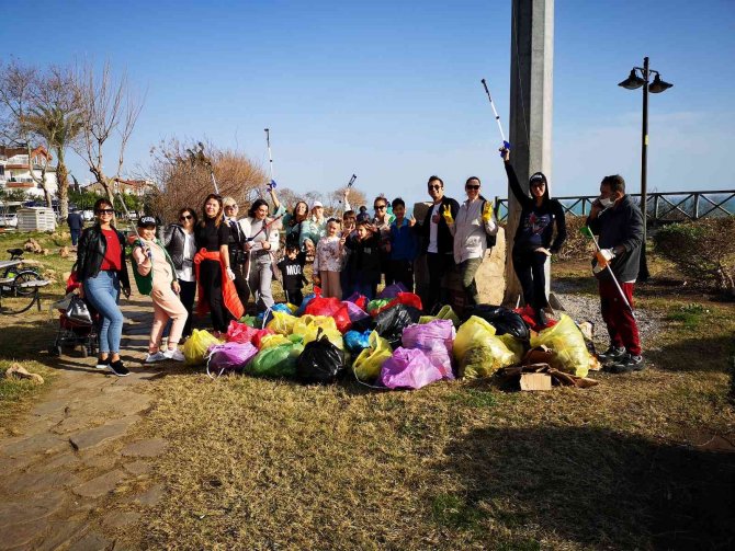 Antalya’da Ukraynalı Kadının Çevre Sevgisi Karşılık Buldu