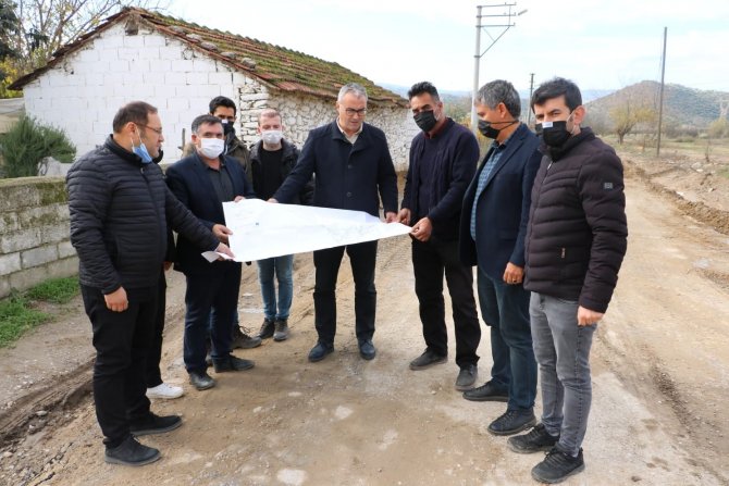 Aydın Büyükşehir Belediyesi Savrandere Mahallesi’nin Altyapısını Yeniliyor