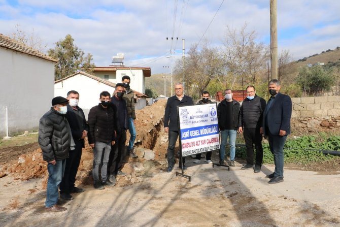 Aydın Büyükşehir Belediyesi Savrandere Mahallesi’nin Altyapısını Yeniliyor