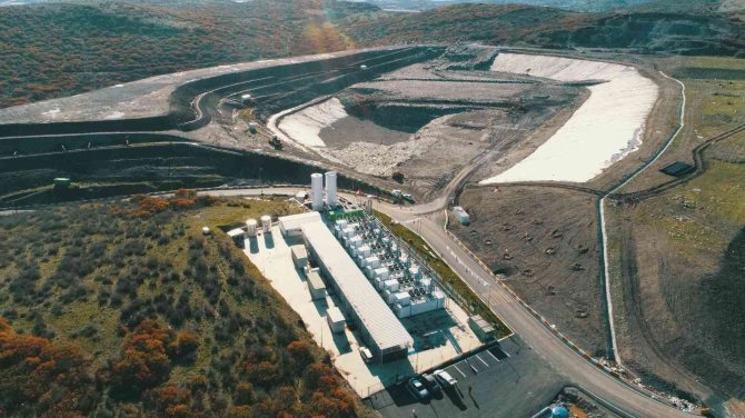 Balıkesir Çöpünün Gazı Enerjiye Dönüşüyor