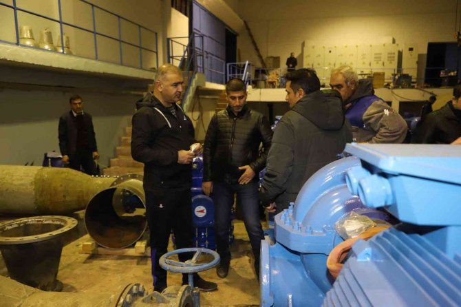15 Bin Metreküplük Su Deposu Ve Terfi Merkezi Yenilendi