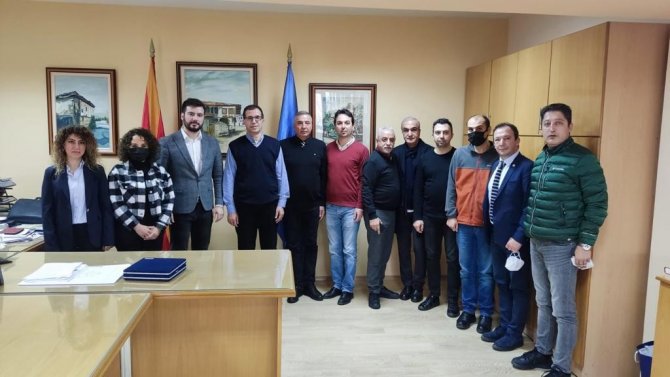 Elazığ Tso, Kuzey Makedonya’da Temaslarda Bulundu