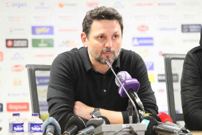 Erol Bulut: "Bugün 3 Golle Galip Geldik Ama Bu 4-5 Olabilirdi"