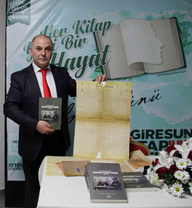 Giresun Basın Tarihi Kitap Oldu