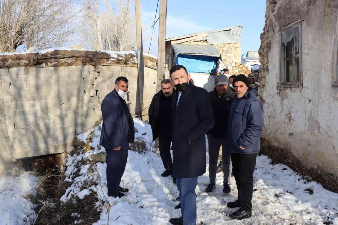 Kaymakam Gülderen, Ozanlı Köyünde İncelemelerde Bulundu