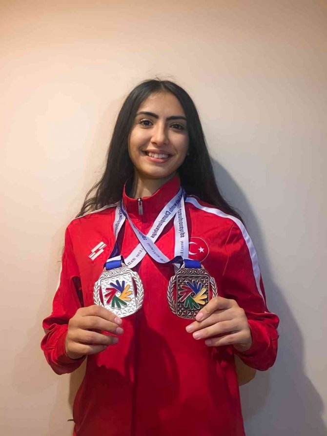 Türkan Teke’den 1 Gümüş 1 Bronz Madalya