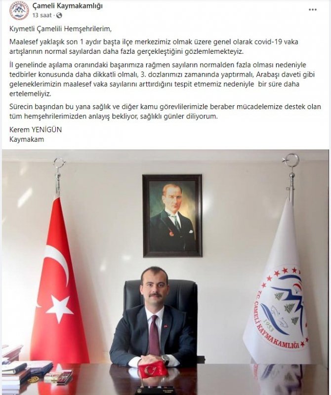 Vaka Sayıları Patladı, Kaymakamdan Uyarı Geldi
