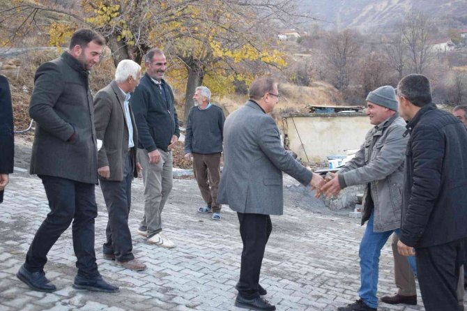 Vatandaşlardan Başkan Kazgan’a Hizmet Teşekkürü