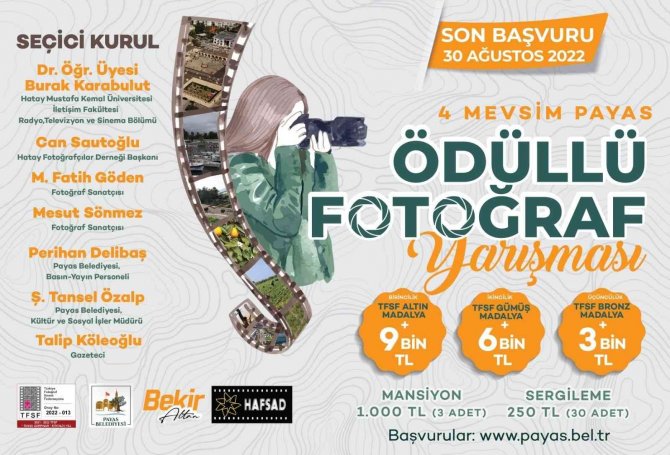 Payas’ı Şiirlerle, Öykülerle, Fotoğraflarla Anlatan Ödülleri Kazanacak