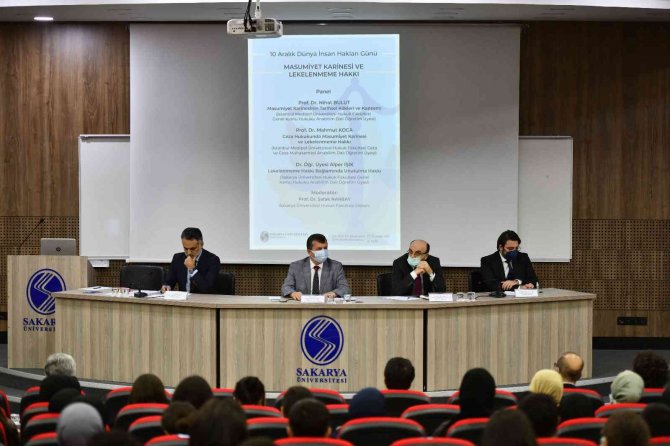 Saü’de ‘Masumiyet Karinesi Ve Lekelenmeme Hakkı’ Paneli