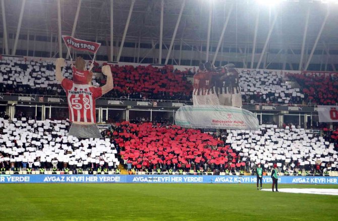 Sivasspor Taraftarından Muhteşem Koreografi!