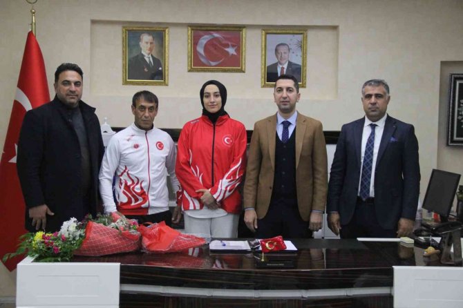 Dünya 3’üncüsü Ahsen Duran Memleketi Elazığ’da