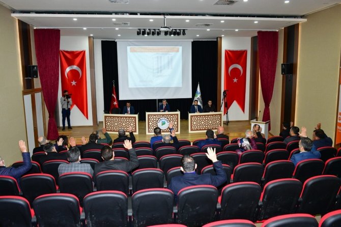 Yeşilyurt Belediye Meclisi Aralık Ayı Olağanüstü Toplantısını Yaptı