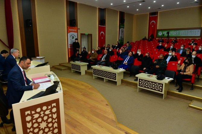 Yeşilyurt Belediye Meclisi Aralık Ayı Olağanüstü Toplantısını Yaptı