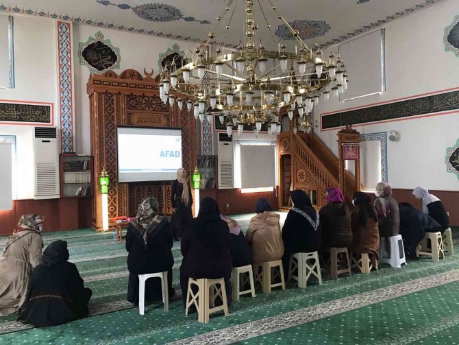 Kuran Kurslarında Afet Eğitimi