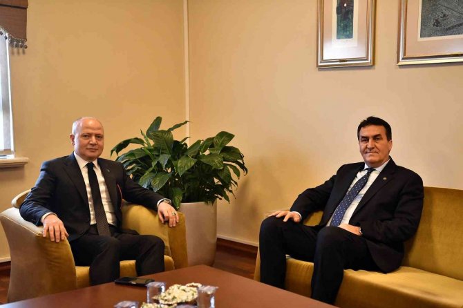Ak Parti İ̇l Başkanı Gürkan’dan Başkan Dündar’a Ziyaret