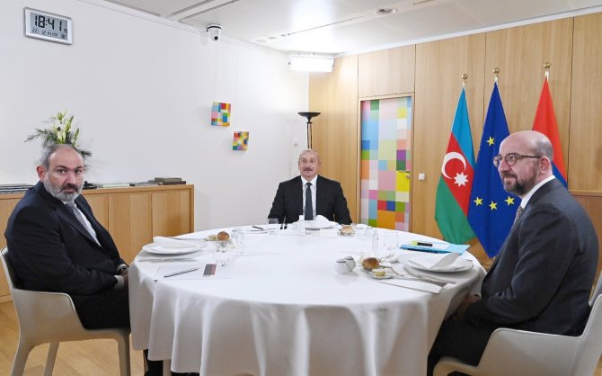 Azerbaycan, Ermenistan Ve Ab Arasındaki Üçlü Toplantı Başladı