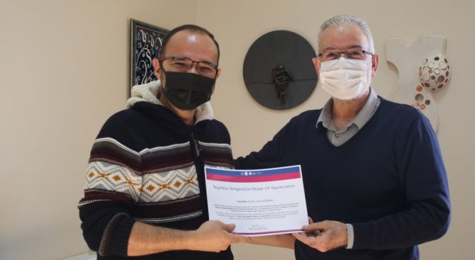 Dpü Güzel Sanatlar Fakültesi’nde Teşekkür Töreni