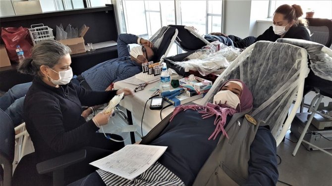 Kütahya Orman Bölge Müdürlüğü Personelinde Kan Bağışına Destek