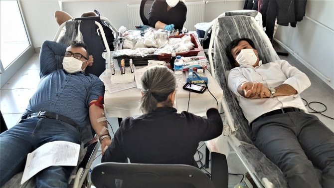 Kütahya Orman Bölge Müdürlüğü Personelinde Kan Bağışına Destek