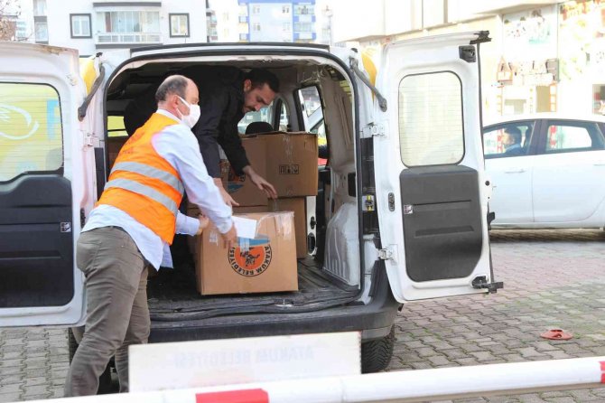 Atakum’dan Ağrı, Erzurum Ve Hatay’a Yardım Eli