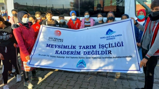 Şanlıurfa’da "Mevsimlik Tarım İ̇şçiliği Kaderim Değildir’ Projesi