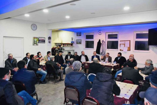 İ̇nönü’de Mahalle Toplantıları Aralıksız Devam Ediyor