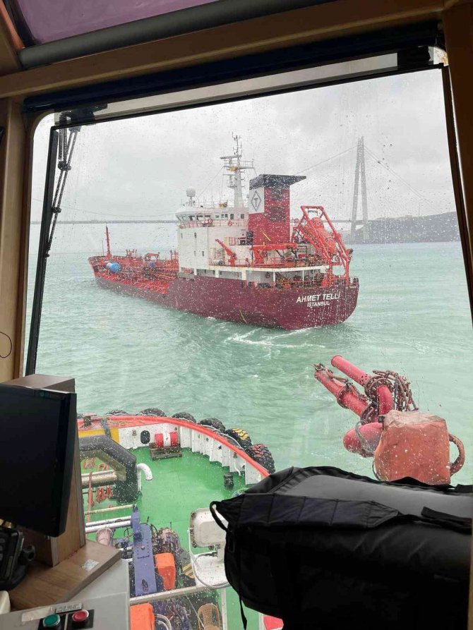 İ̇stanbul Boğazı’nda Tanker Arızası