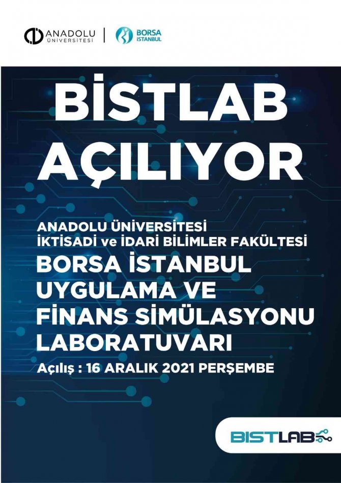 Anadolu Üniversitesi İ̇i̇bf’de Borsa İ̇stanbul Uygulama Ve Finans Simülasyonu Laboratuvarı Açılıyor